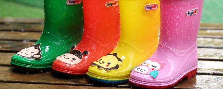 雨季防水防滑儿童雨鞋精选