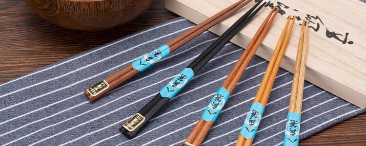 六款典雅古朴的实木筷精选