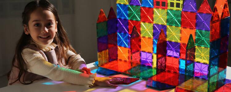 七款开发孩子创造力的磁性积木