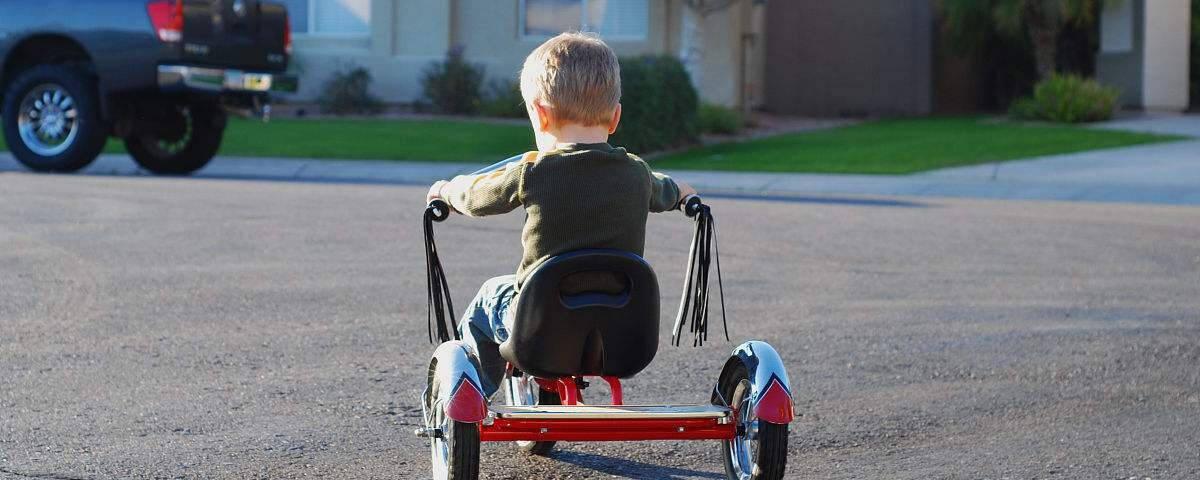 六款安全便携的儿童三轮车